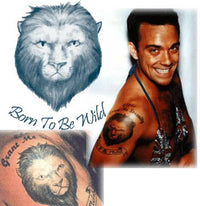Robbie Williams - Grote Leeuw Tattoo
