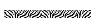 Zebra Armband Tattoo
