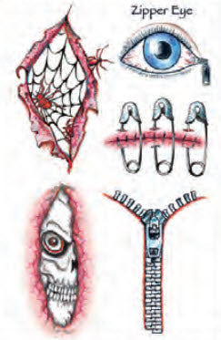 Tatuaggi Occhio Cerniera Lampo