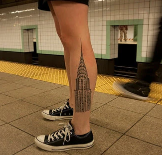 8 Awesome Chrysler Building Tattoos