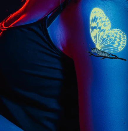 10 Black Light Tattoos You'll NEVER FORGET
