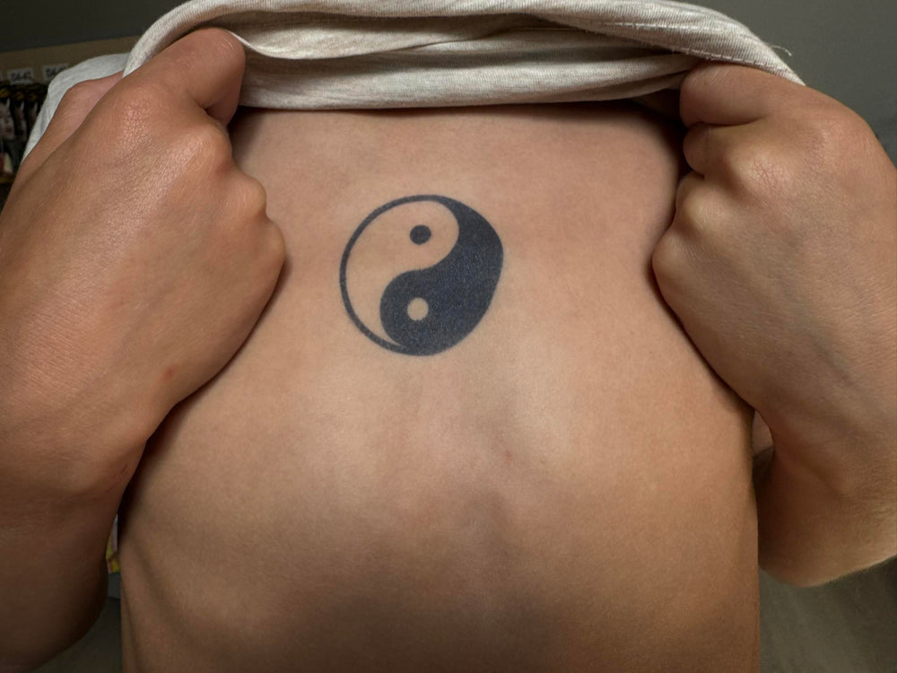Semi-permanent Tattoo Yin Yang – Tattoo for a week