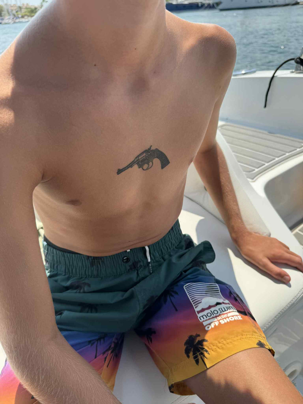 Vintage Revolver Tattoo