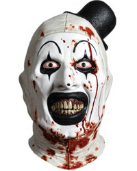 Terrifier 3 - Art the Clown, edición «Bloody» – Máscara de látex de Tinsley Transfers