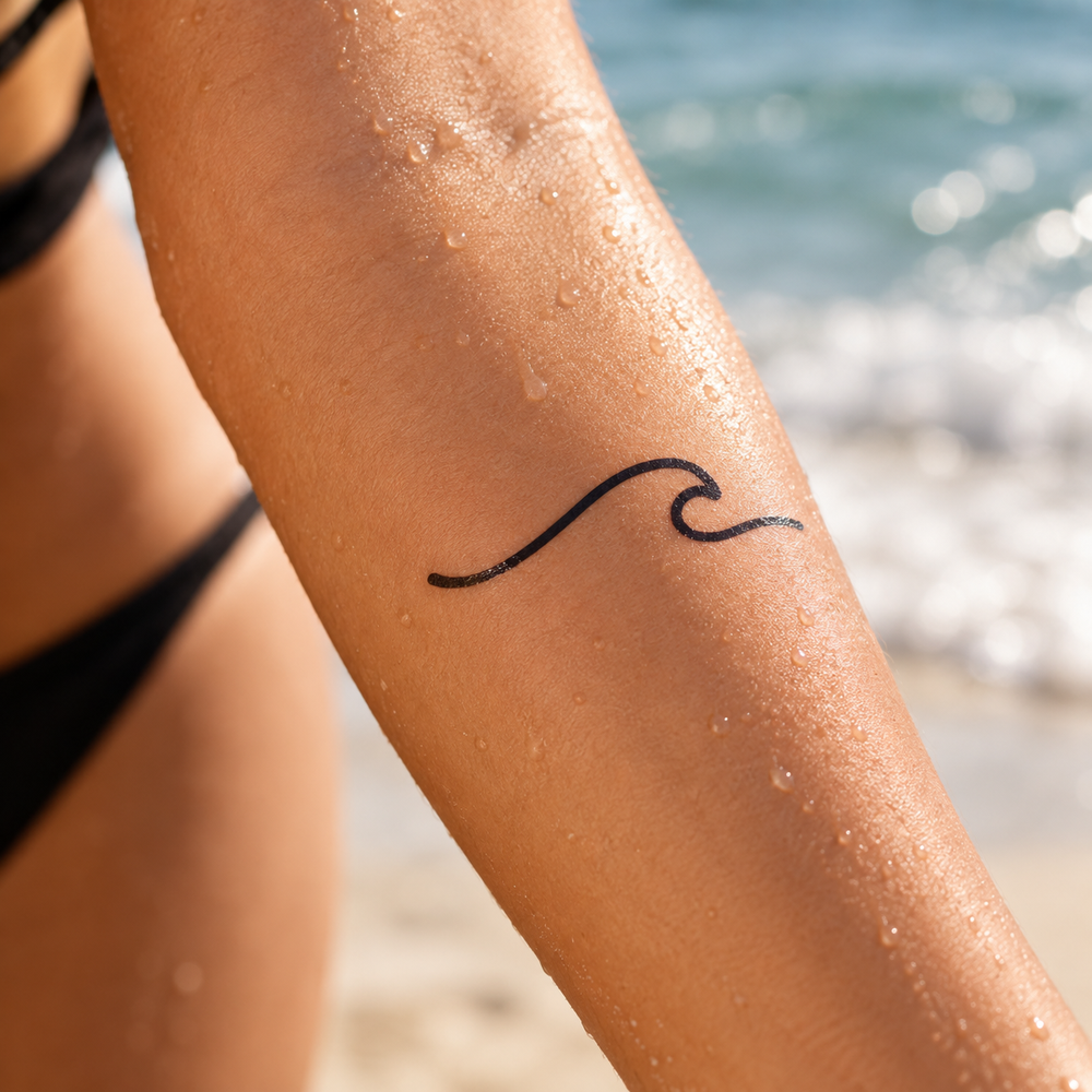 Waves - Tattoonie (3 Tattoos)