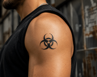 Bio Hazard Tattoo