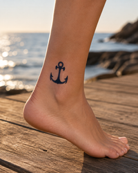 Tatuaje De Anclaje