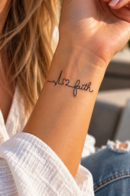 Heartbeat Tattoos