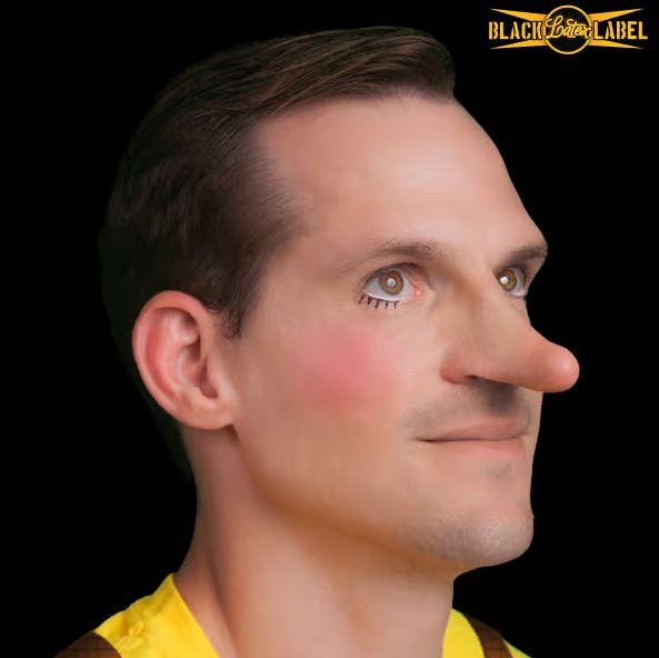 Pinocchio Latex Nose - Tinsley Transfers – Tattoo for a week
