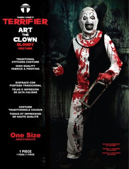 Disfraz de «Art the Clown Bloody» de «Terrifier 3» — Tinsley Transfers