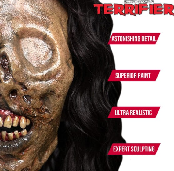 Terrifier 3 - Victoria la Strega – Maschera in lattice Tinsley Transfers