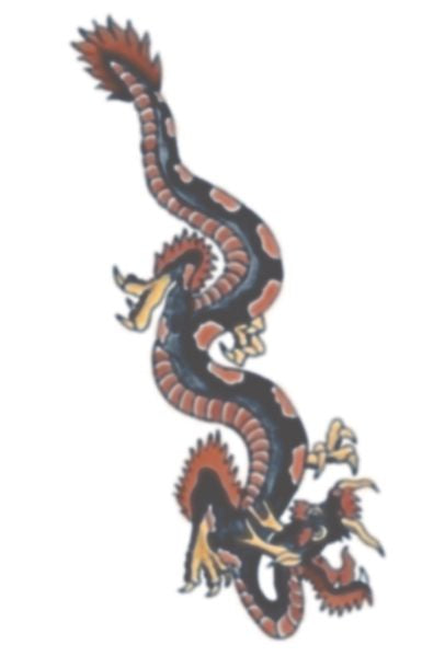 1930 Dragon Tattoo