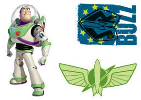 Buzz Lightyear - Tatuaggi Toy Story