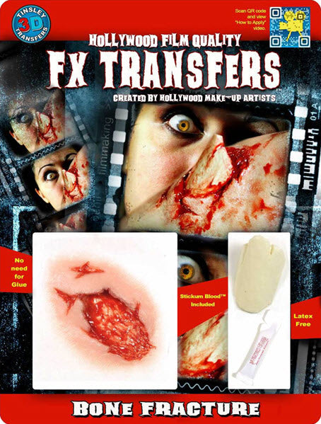 3D FX Transfers "Bone fracture"