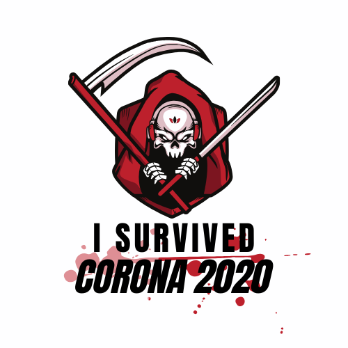 Grim Reaper Corona Tattoo
