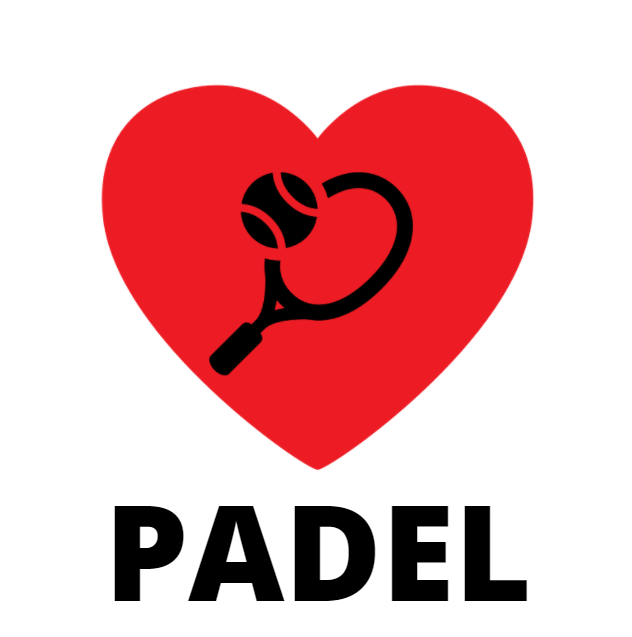 Tatouage "I love padel" - rouge