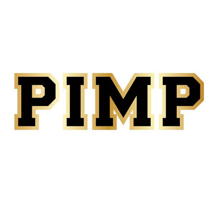 Pimp Print Gold - Tattoonie