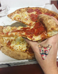 Pizza Work Tattoo
