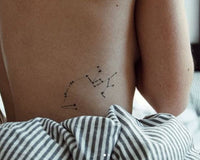 Sternbild Schätze Konstellation Tattoo