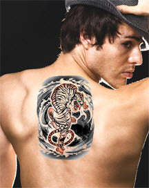 Tatuaggio Tigre Impetuosa
