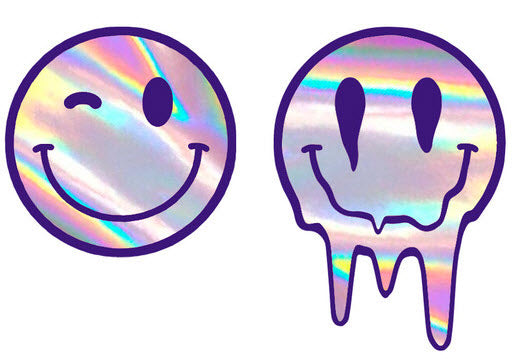 Acid Smiles - Holographic Tattoonie