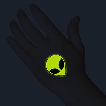 Alien - Glow Tattoo