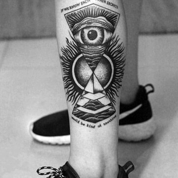 Tatuagem O Olho Que Vê Tudo