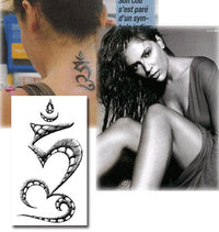 Alyssa Milano - Tatuagem Hindu Dharma
