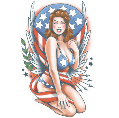 El tatuaje de La Belleza Americana