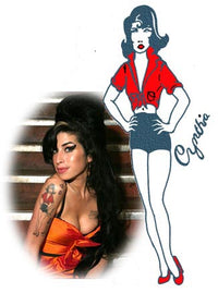 Amy Winehouse - Cynthia Tattoo