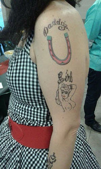Amy Winehouse Temporary Tattoo Set (10 Tattoos)