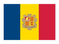 Tatuagem Bandeira da Andorra