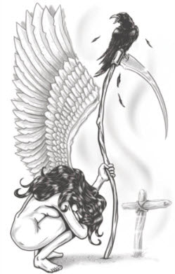 Angel Of Death Tattoo