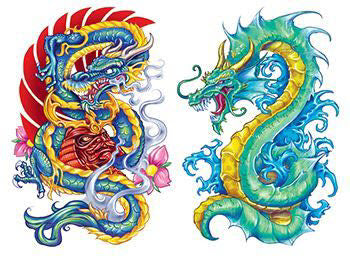 Apalala Drachen Tattoos
