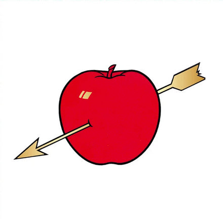 Apfel Mit Pfeil - Tattoonie