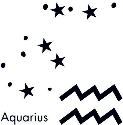Tatuagem Aquarius Astrological