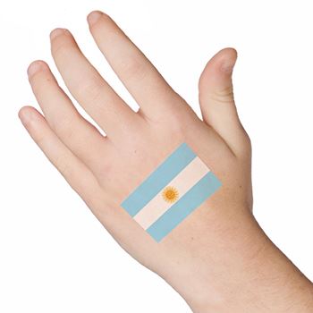 Drapeau Argentine Tattoo