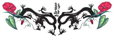 Asian Dragon Band Tattoo