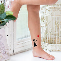 Chica Con Globo - Banksy Tatuaje