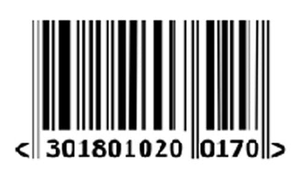 Fake Bar Code Pink Pink – Tattoo for a week