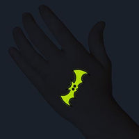 Morcego - Tatuagem Brilhante