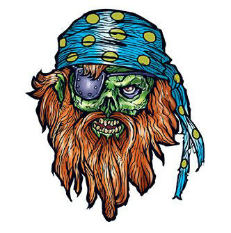Bearded Pirate Tattoo