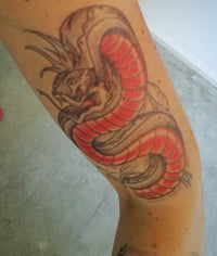 Tatuaggio Biker Serpente