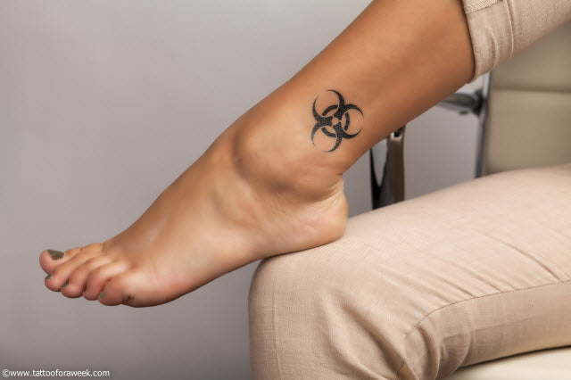 Tatuagem Risco Biológico