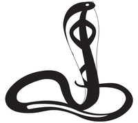 Zwarte Cobra Tattoo