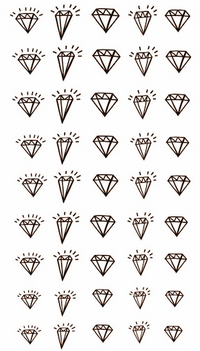 Tatuajes De Uñas De Diamante Negro (45 Tatuajes)