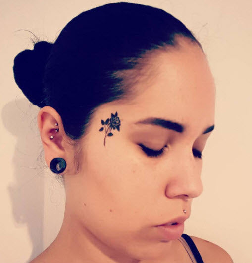 Rosa Negra Tatuaje