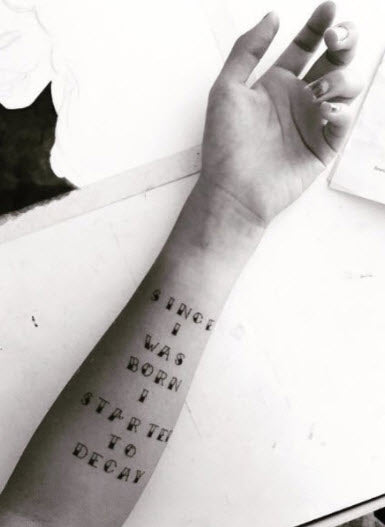 Traditional Black Letters Tattoo Tattoo For A Week traditional-black-letters-tattoo-tattoo-for-a-week