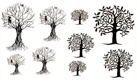 Bäumen Tattoos (9 Tattoos)
