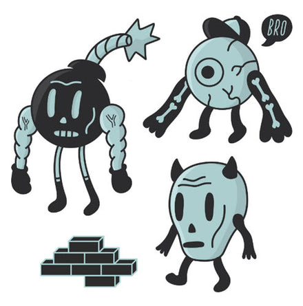 Block Guys - Tattoonie (4 Tattoos)